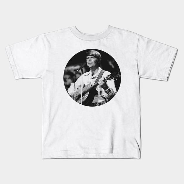 Hi Glen Campbell Kids T-Shirt by TheMusicFav